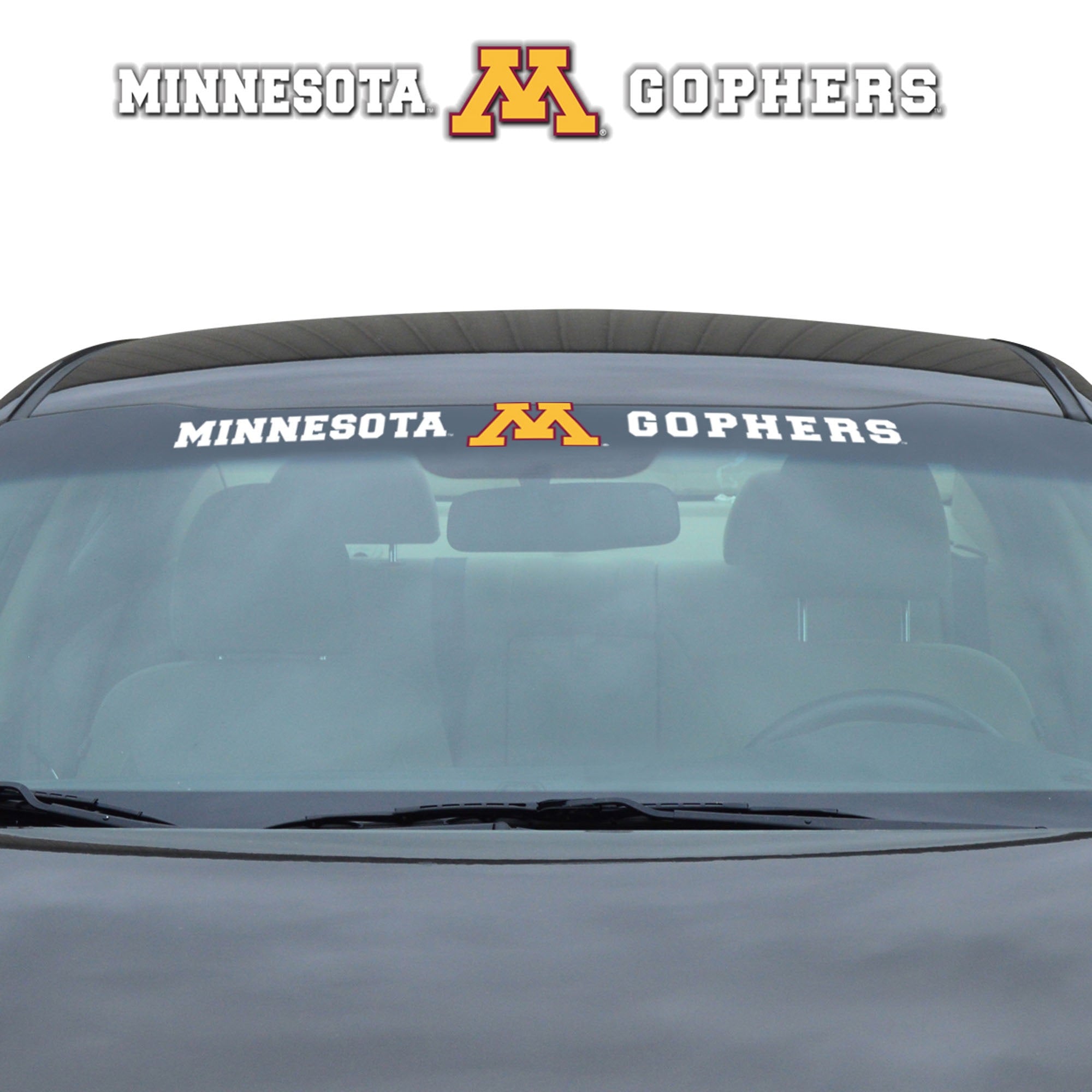 Fanmats, University Of Minnesota Windshield Decal