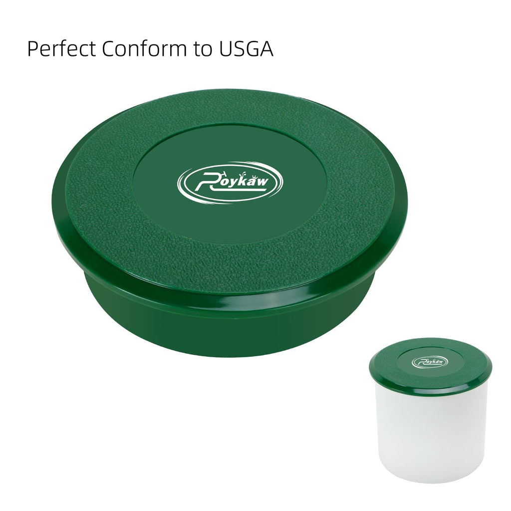 Roykaw Golf Cup Cover, Golf Putting Green Hole Covers For Golf Course Hole/Golf Practice Training Aids Holes, Abs Golf Hole Cove