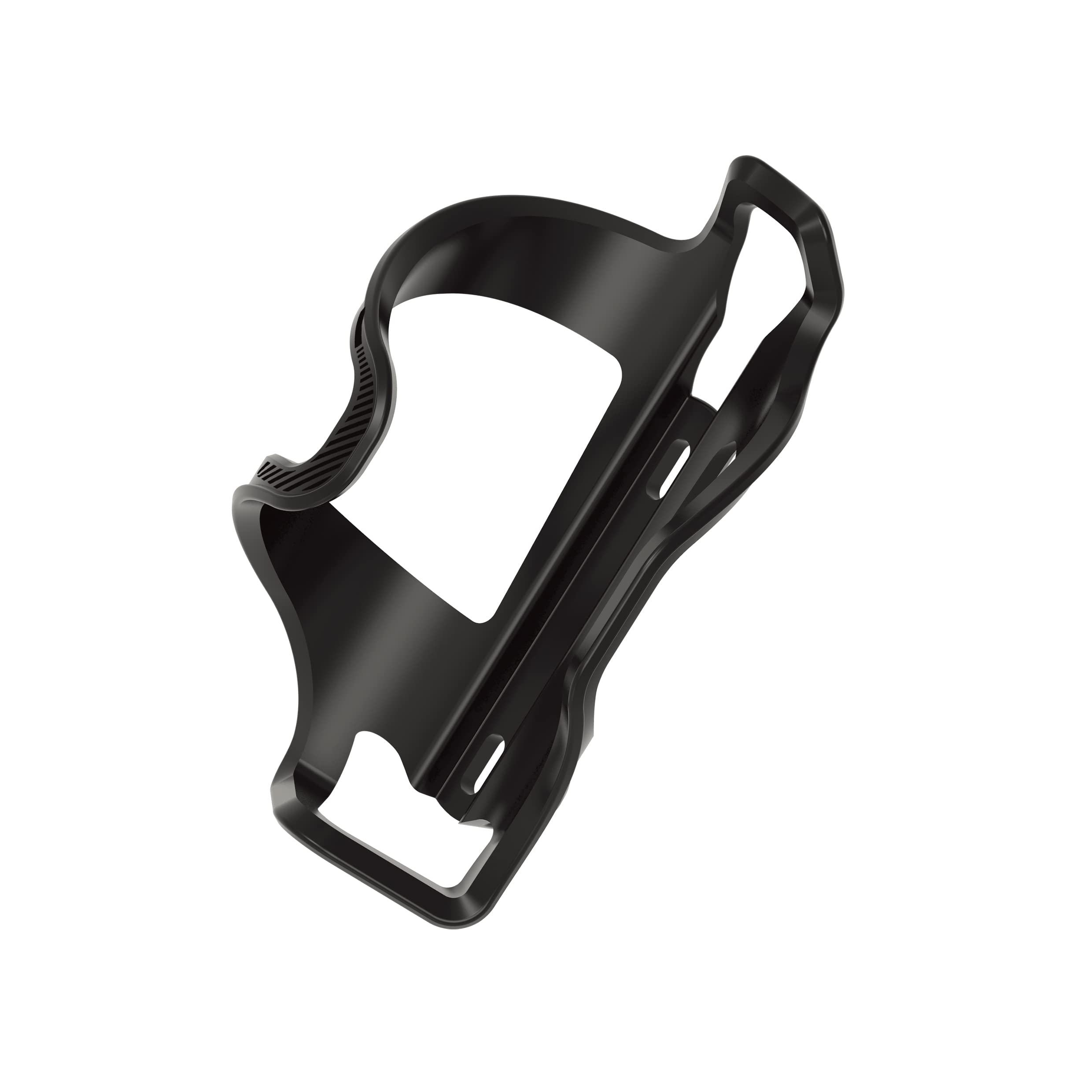 Lezyne Flow Cage Water Bottle Holder E Sl-R, Matrix, Bottle Clamping Right Hand, Black, 1-Bc-Flslr-V204 Bottle Cage 48G
