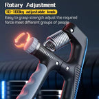 Hand Gripper Strengthener, Pack Of 1 Adjustable Resistance 22-220Lbs (10-100Kg) Forearm Exerciser, Grip Strength Trainer For Mus