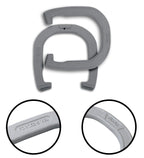 Baden Champions Horseshoe Set- Tournament Quality Forged Steel Construction, Gray/Black