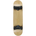 Softrucks Skateboard Indoor Practice Complete 8 Deck with Black Trucks, Natural