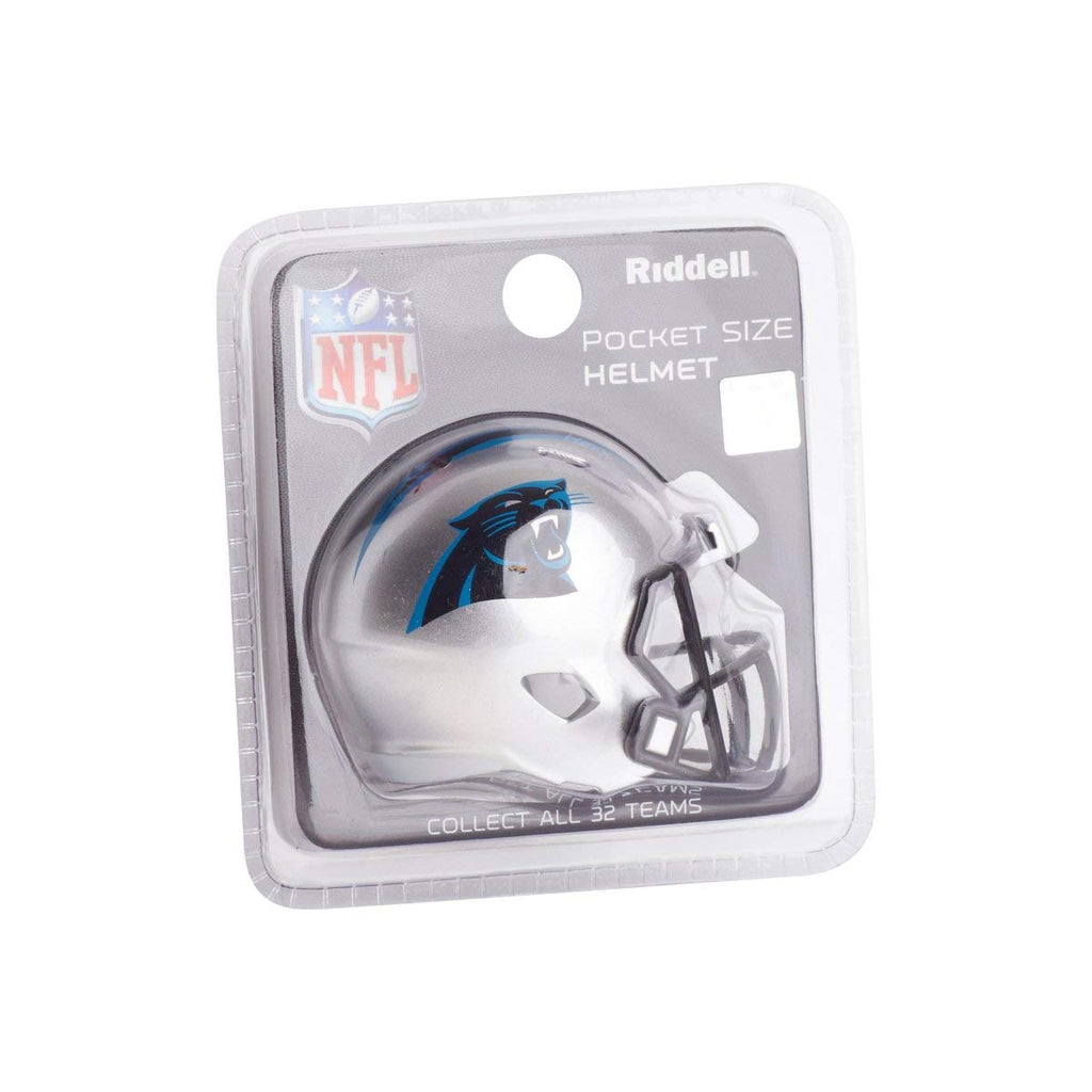 Riddell Nfl Carolina Panthers Helmet Pocket Prohelmet Pocket Pro Speed Style, Team Colors, One Size