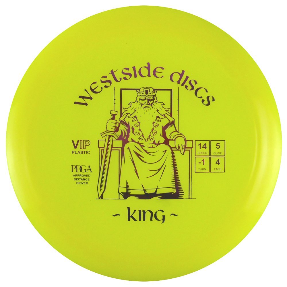 Westside Discs Vip King Distance Driver Golf Disc [Colors May Vary] - 173-176G