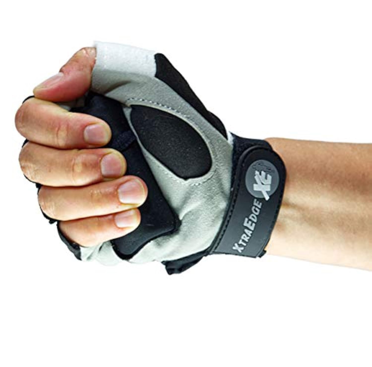 XtraEdge Weighted Gloves (Large Tight Fitting) - 1 Pound Each Glove for Faster Running, Sculpting and Cardio Aerobics