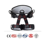 Handacc Climbing Belts, Thicken Professional Half Body Safety Belt Climbing Gear For Mountaineering, Tree Climbing, Fire Rescue,