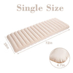 Outraveler Single Size Camping Air Mattress Inflatable Bed,Blow Up Mattress Sleeping Pad