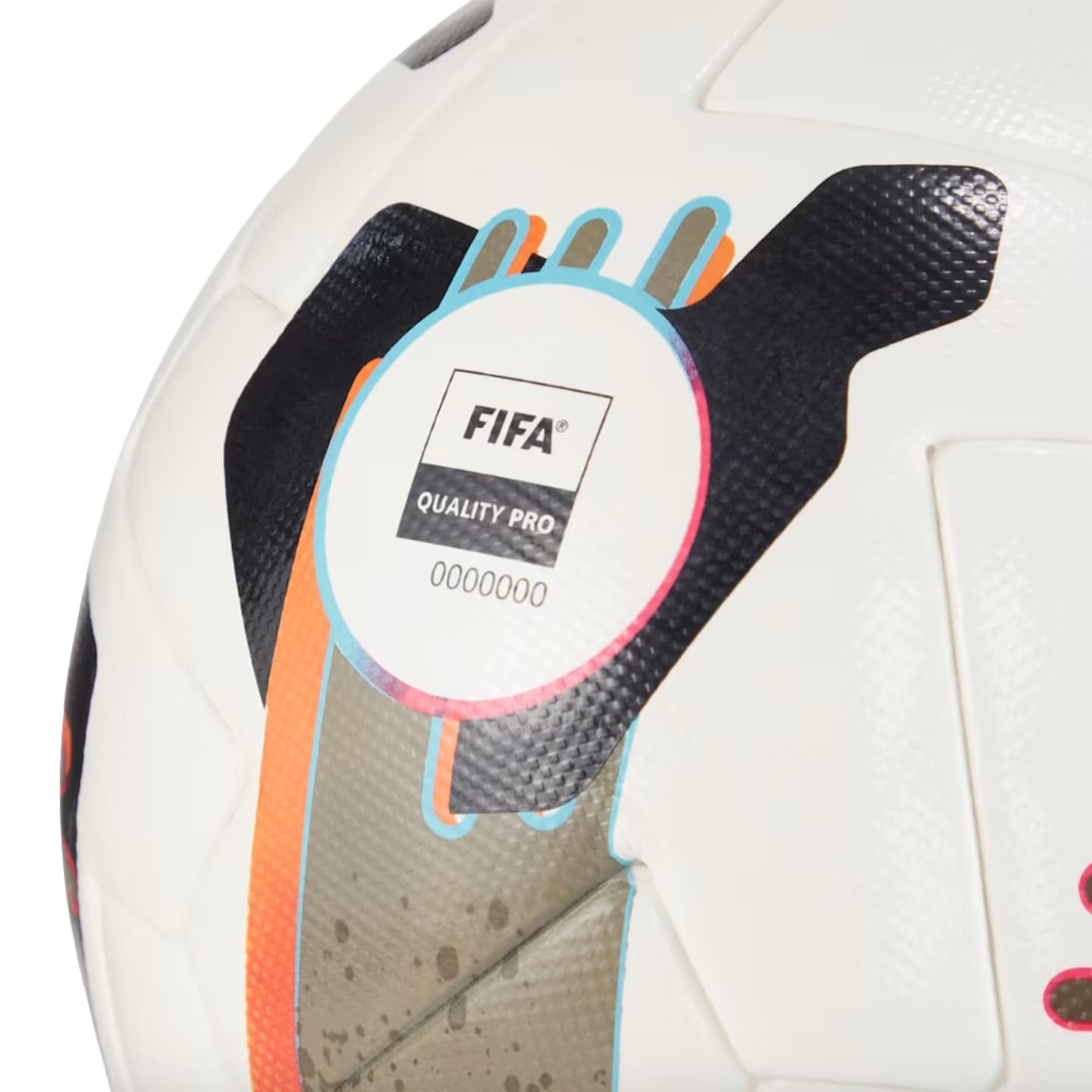Puma Unisex Orbita 1 (Fifa Quality Pro) Soccer Ball, Puma White-Multicolor Ss24, 5