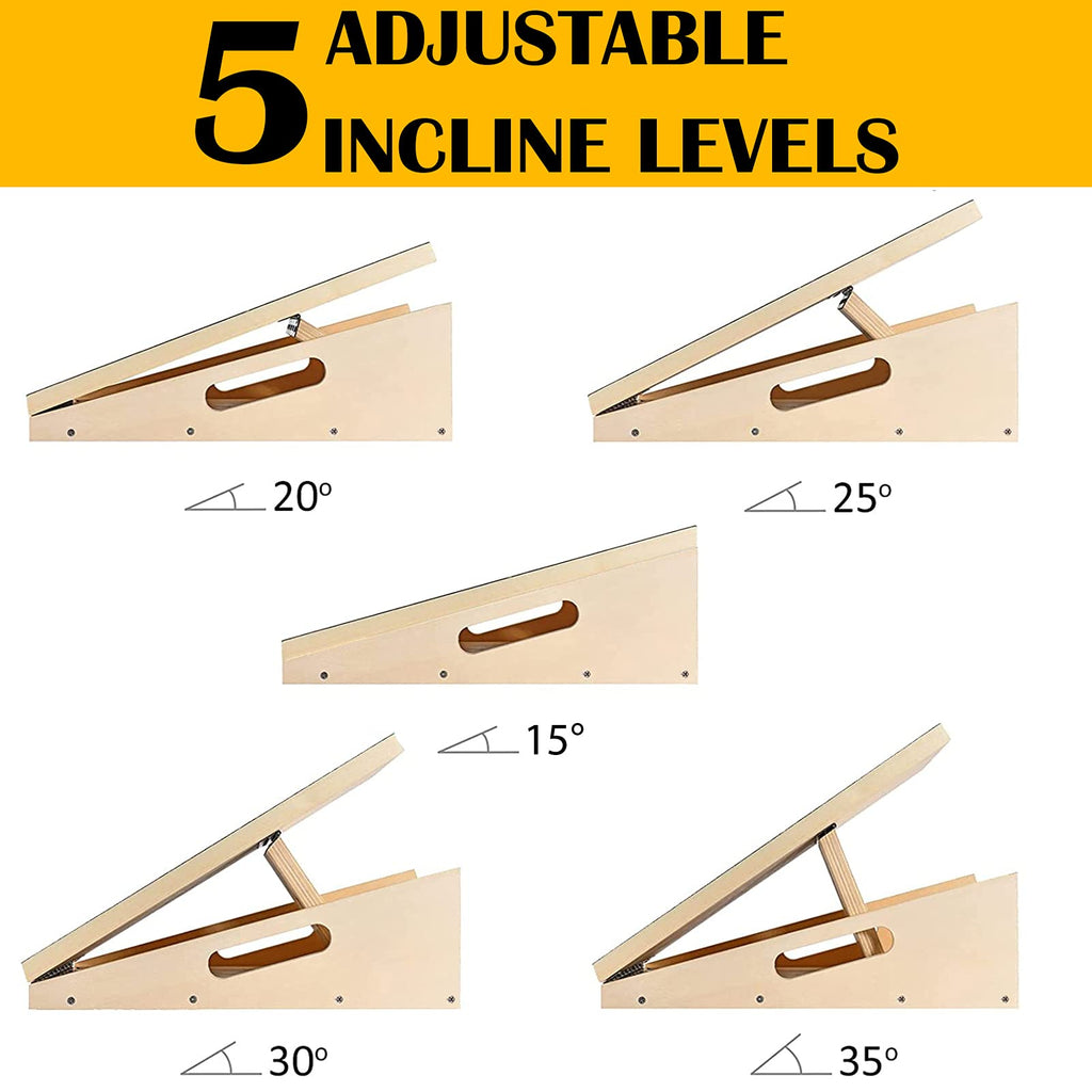 Professional Slant Board, Adjustable Incline Board And Calf Stretcher, Slant Board For Calf Stretching, Calf Stretch Board