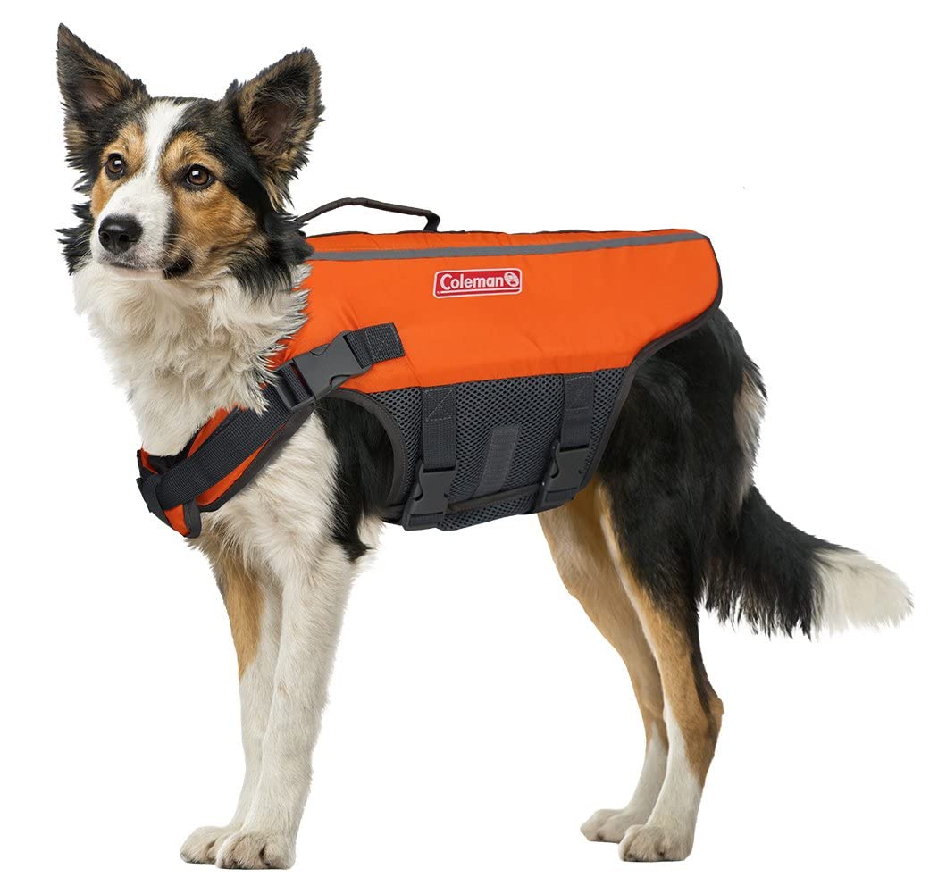 Coleman Pet Flotation Vest For Pool Boat Beach Lake Medium (5 X 15.75 X 3.5 In)