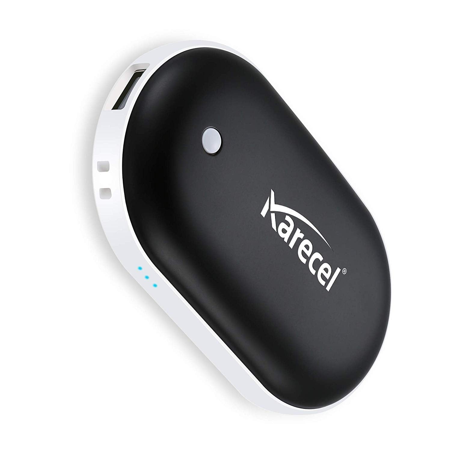 Karecel Rechargeable Hand Warmers, Electric Hand Warmer 5200Mah Powerbank Reusable Handwarmers, Portable Usb Hand Warmer Heater 
