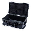 Black Pelican 1510 Carry-on Case - Comes empty with Mesh Lid Organizer Only.