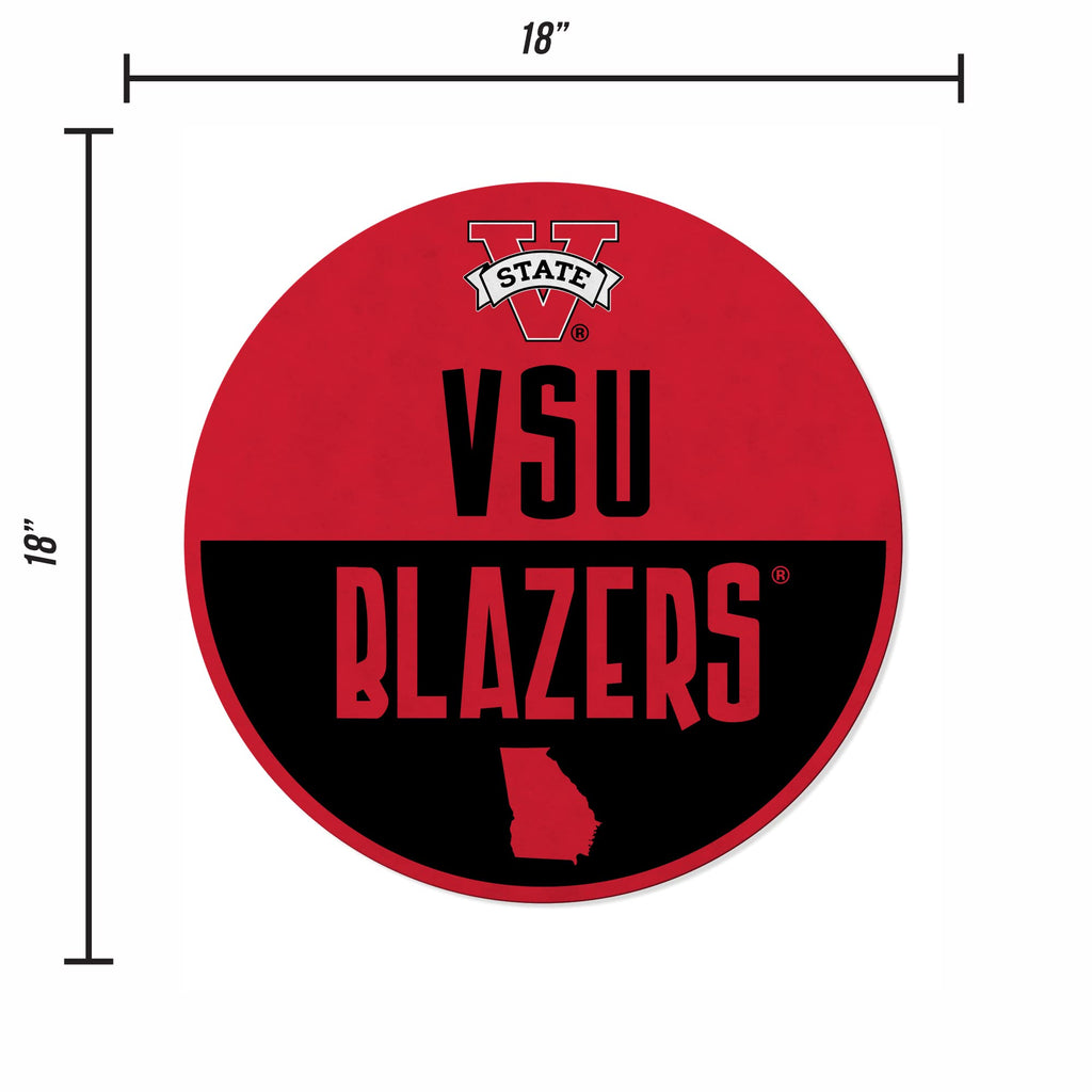 Rico Industries Ncaa Valdosta State Blazers Classic Shape Cut Pennant - Home And Living Room D  Cor - Soft Felt Ez To Hang