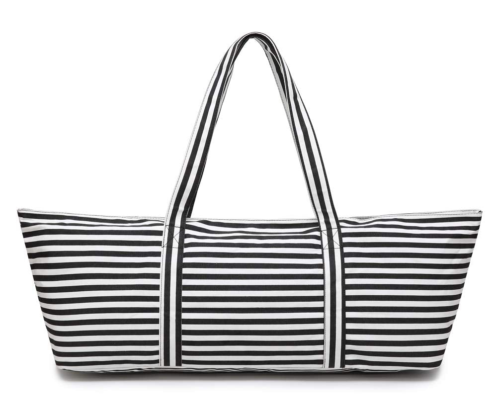 Elenture Large Yoga Mat Bag For 1/4 1/3 2/5 1/2-Inch Extra Thick Exercise Yoga Mat, Exercise Yoga Mat Tote Sling Carrier With Ma