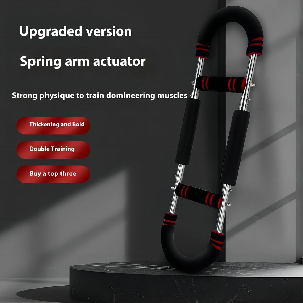 Blue Twister Arm Trainer,60-120Lb Adjustable Chest Workout Equipment, Twister Arm Trainer,Portable Power Twister Bar,Detachable