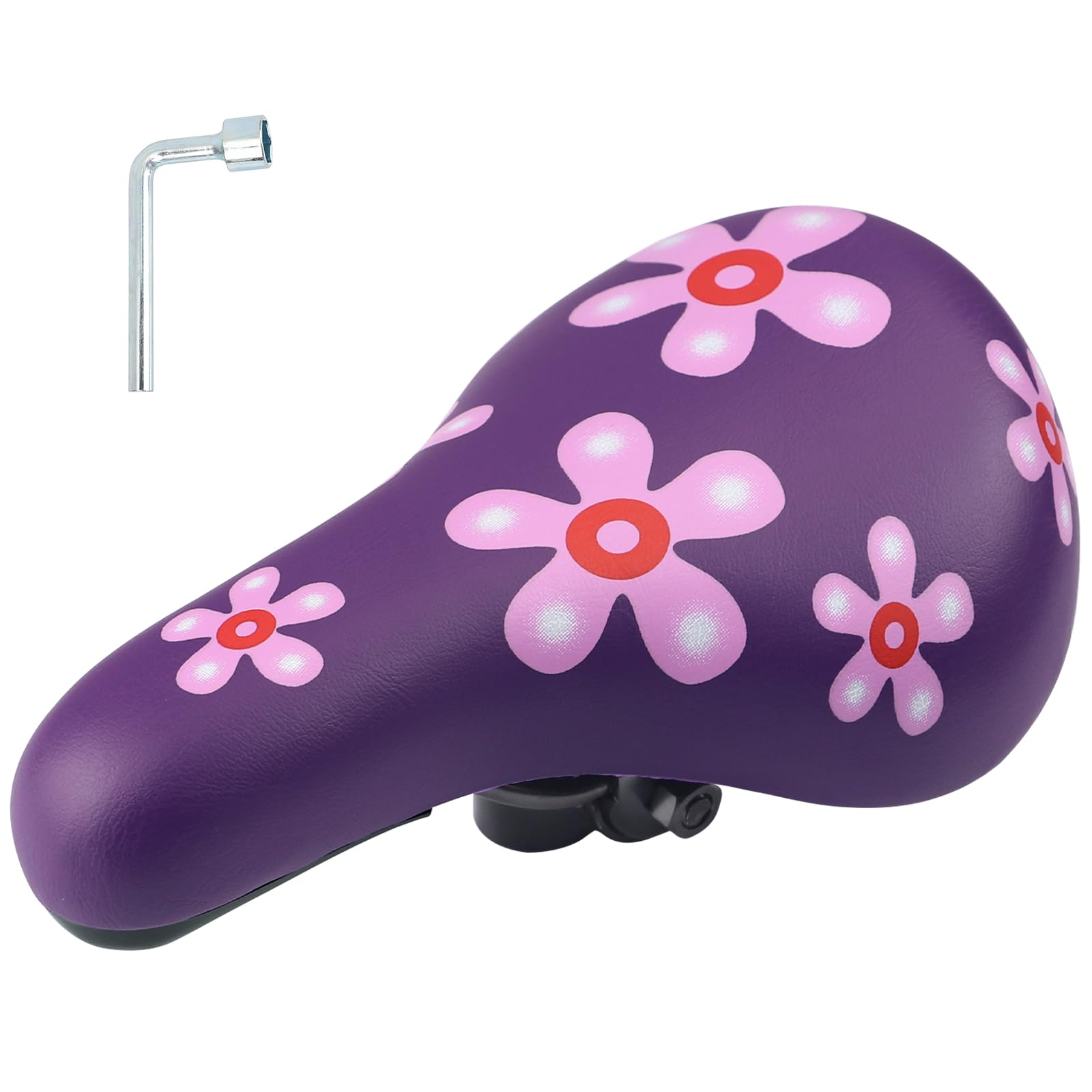 WEEROCK Kids Bike Seat, Child Bike Seat for 14  16  18  20  24  Kid Bicycle, Kids Bike Replacement Saddle for Boys Girls Bicycle
