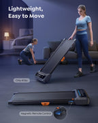Acezoe Under Desk Treadmill, Walking Treadmills For Home, 3 In 1 Portable Treadmill, Strolling Walking Running Machine, App/Remo