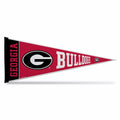 Rico Industries Ncaa Georgia Bulldogs Exclusive 12'' X 30'' Felt Wall D  Cor Pennant - Great For Home/Bed Room/Man Cave D  Cor