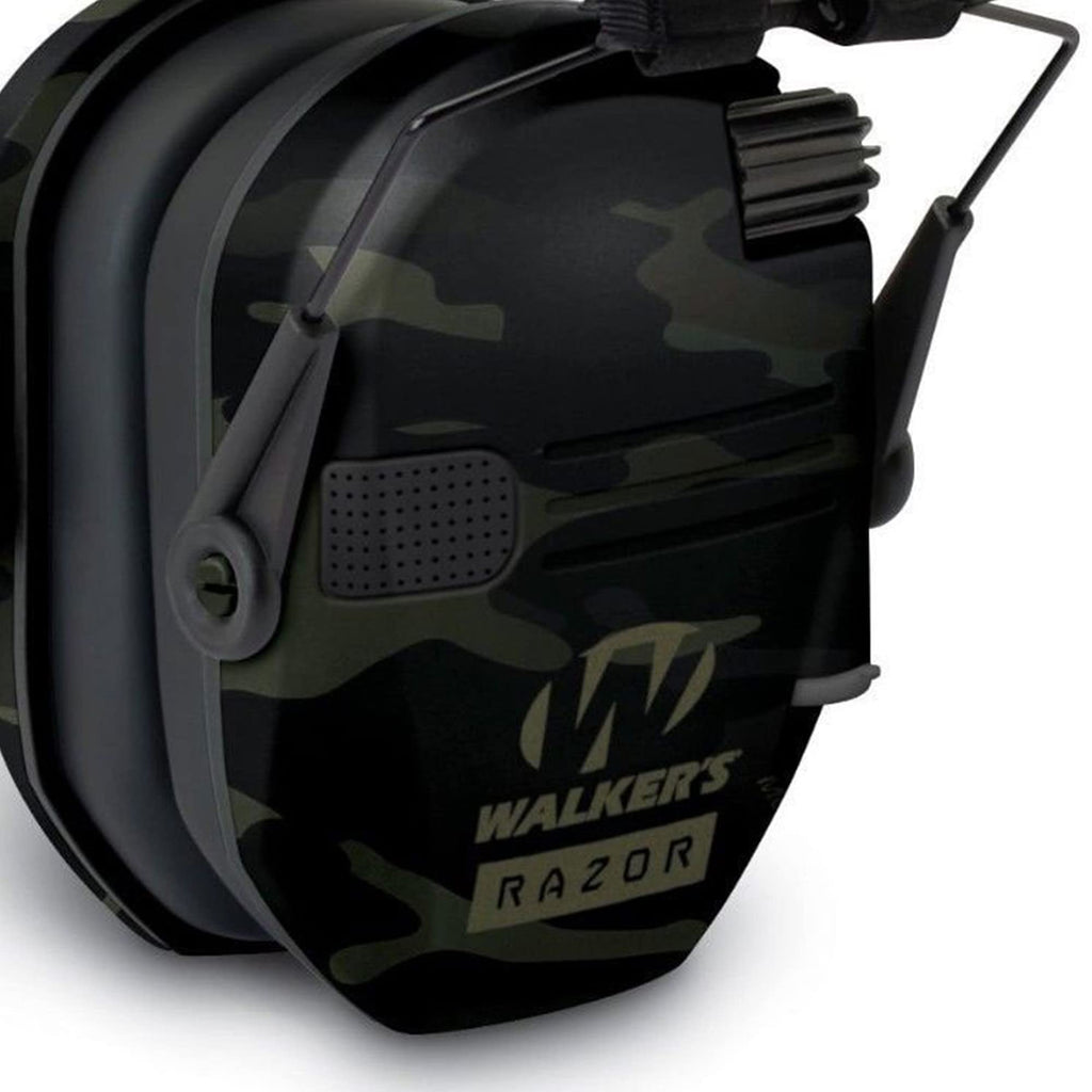 Walker'S Game Ear Gwp-Rsem-Mccg Gear Hearing Muff Multi Cam Black