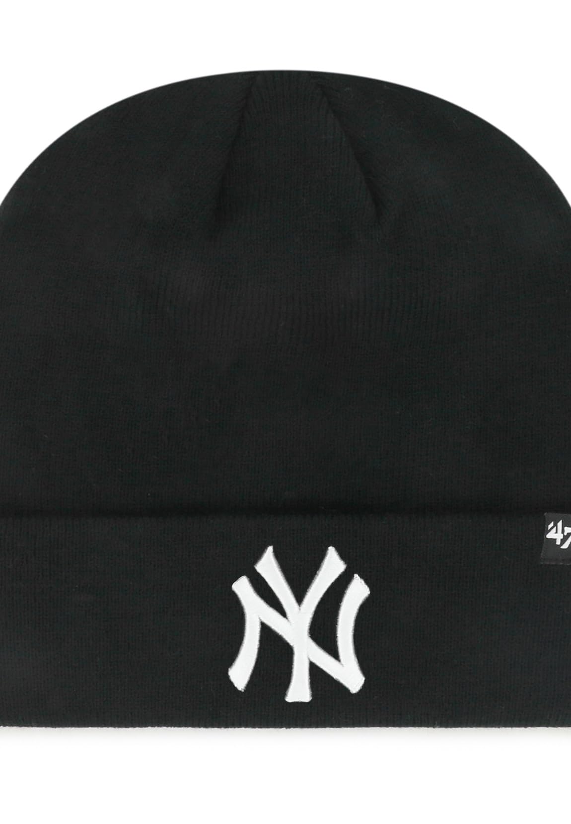 '47 Brand Beanie Ny Yankees B-Rkn17Ace-Bka Black Size: One Size, Black, One Size