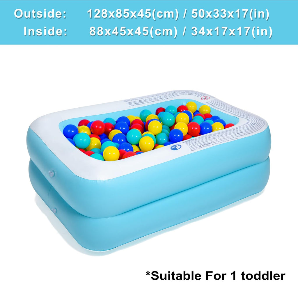 Chiclist Inflatable Kiddie Pool Baby Pool Swim For Kids Kids, Easy Set For Backyard Summer Outdoor