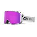 Giro Method Ski Goggles - Snowboard Goggles for Men, Women, Youth - White Stacked - Vivid Pink & Vivid Infrared