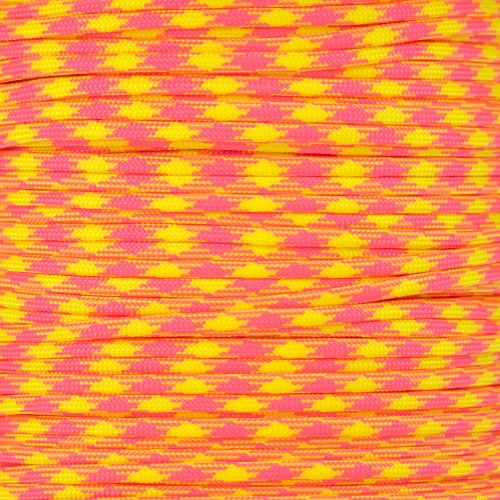 Paracord Planet 10 20 25 50 100 Foot Hanks And 250 1000 Foot Spools Of Parachute 550 Cord Type Iii 7 Strand Paracord (Tutti Frui