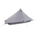 Six Moon Designs Lunar Solo Gray 1 Person Ultralight Tent. 26 Oz. Backpacking Tent. 100% Silicone Coated Polyester Material For 