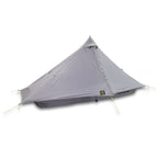 Six Moon Designs Lunar Solo Gray 1 Person Ultralight Tent. 26 Oz. Backpacking Tent. 100% Silicone Coated Polyester Material For 