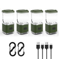 LED Camping Lantern Rechargeable, 2000LM Small Camping Lights Lantern with Redlight&20Hours Runtime&Stepless Dimming, Hurricane 