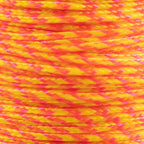 Paracord Planet Micro Paracord - Thin Braided Cord For Crafting, Fishing, And Diy Projects In 125 Ft Spools - Starburst