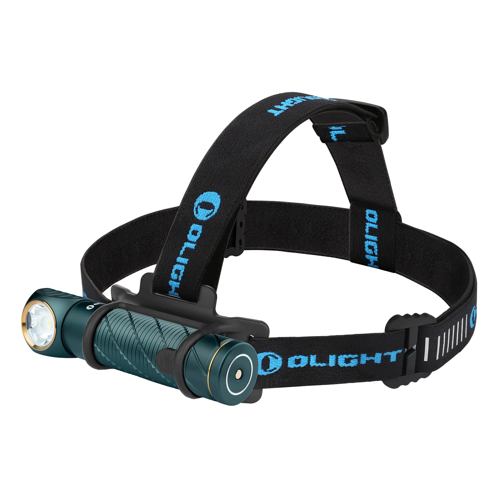 OLIGHT Perun 2 LED Headlamp 2500 Lumens Rechargeable, Multi-Functional Right Angle MCC Waterproof Flashlight with Headband, Perf