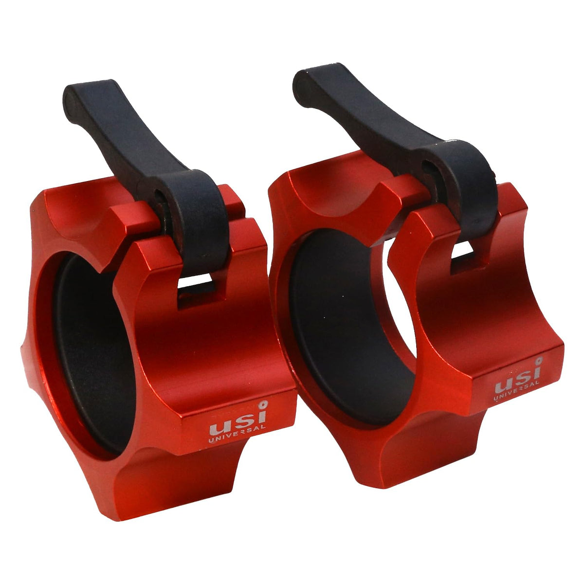 Usi Universal Olympic Barbell Collars, Ljal Aluminium Olympic Bar Locks Quick Release 2inch Olympic Barbell Clamps, Barbell Locking