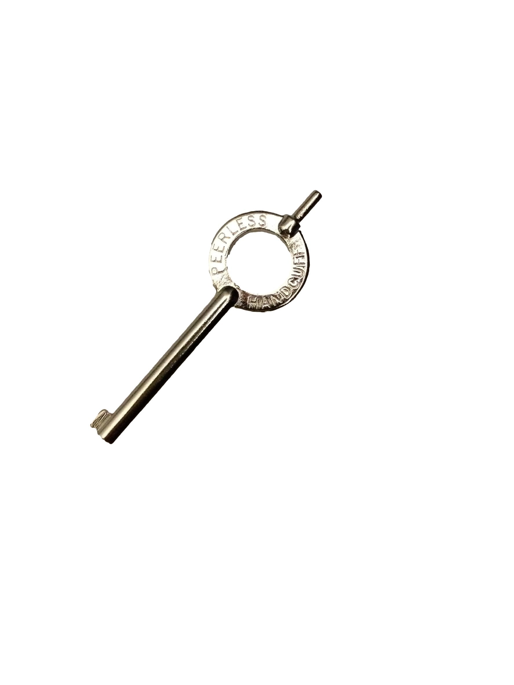 Peerless Handcuff Company Standard Handcuff Key - Nickel