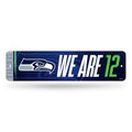 Rico Industries NFL Football Seattle Seahawks Metal Street Sign 4 x 15 Home D  cor - Bedroom - Office - Man Cave