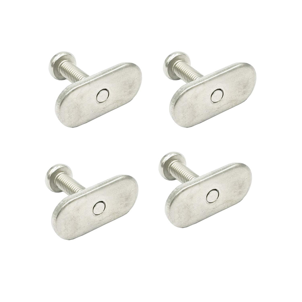Douzime M5X20 Rail Track Screws Track Nuts Stainless Steel Screws Nuts Hardware Replacement Kit Accessories For Kayak Canoes Boa