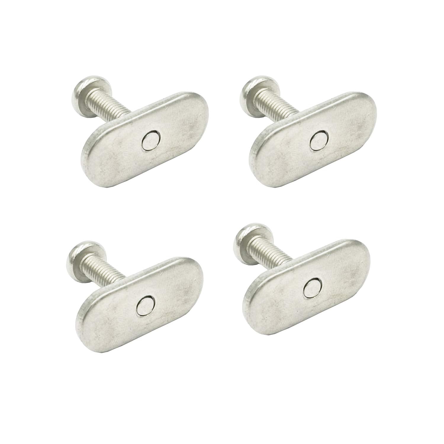 Douzime M5X20 Rail Track Screws Track Nuts Stainless Steel Screws Nuts Hardware Replacement Kit Accessories For Kayak Canoes Boa