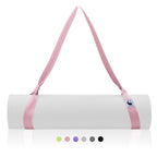 Slim Panda Yoga Mat Straps For Carrying,Adjustable Yoga Mat Carrier, Yoga Mat Sling(Yoga Mat Not Included)(Light Pink
