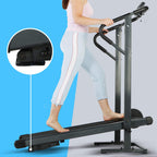 [6 Pack] Exercise Equipment Mat 4'' X 4'' X 0.5'' Pads - Treadmill Mat For Carpet Protection - Protective Anti-Slip Treadmill Pa