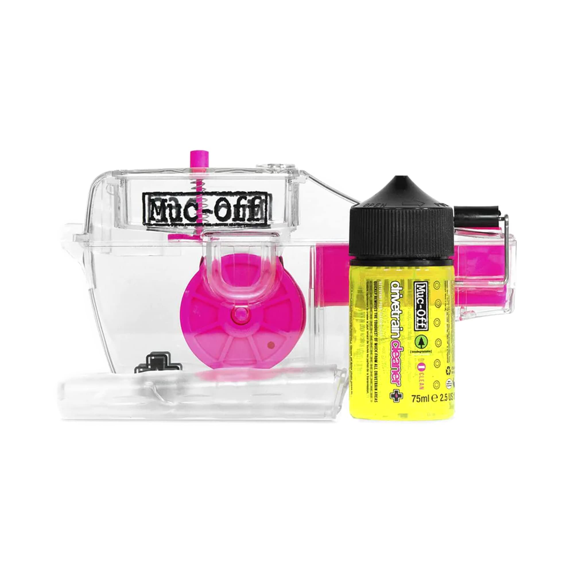 Muc Off X-3 Dirty Chain Machine - Bicycle Chain Cleaning Device For A Deep And Effective Clean - Includes 75Ml Bio Drivetrain Cl
