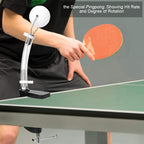 Ping Pong Training Robot Professional Table Tennis Training Robot Fixed Rapid Rebound Ping Pong Ball Machine Table Tennis Traine