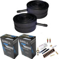 28  x 1-3/8  1-5/8  Bicycle Inner Tube, 700c x 35-43mm, 28 Inch Road Bike Tire Tubes, Schrader Valve 32mm, 40-622 Size
