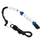 Muxsam 1 Piece Golf Beads Score Counter With Clip (Blue), Golf Stroke Score Count Keeper Putting Score Counter For Referee Caddy