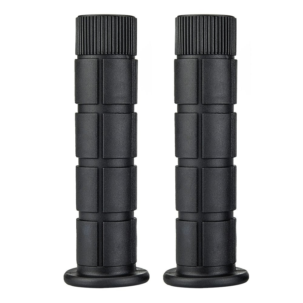 Saplize Bike Handlebar Grips, For Kids Girls Boys Bikes, Balance Bikes, Road Bikes And Scooters, Length 49, Black