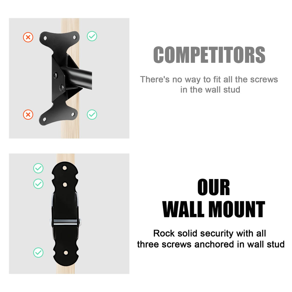Gootus Bike Wall Mount Hanger - Horizontal Bicycle Indoor Storage Rack | Cycling Wall Mounted Holder Hook - Hang Your Road, Moun
