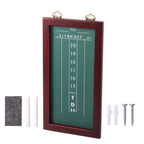 Gse Chalk Dart Scoreboard For Dart Board Cricket & 01 Dart Games With Chalks And Chalk Wipe (Chalk Scoreboard)