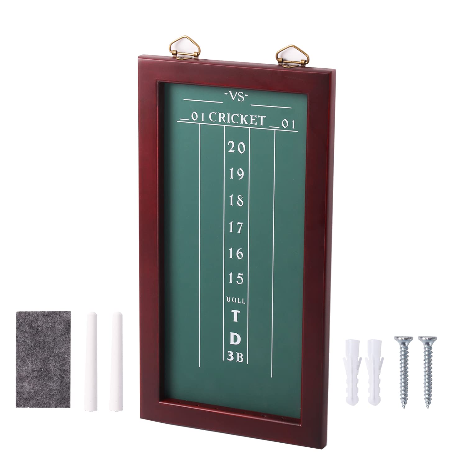 Gse Chalk Dart Scoreboard For Dart Board Cricket & 01 Dart Games With Chalks And Chalk Wipe (Chalk Scoreboard)