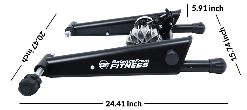 Fitvids Bike Trainer Stand Steel Bicycle Exercise Fluid Magnetic Stand With Front Wheel Riser Block