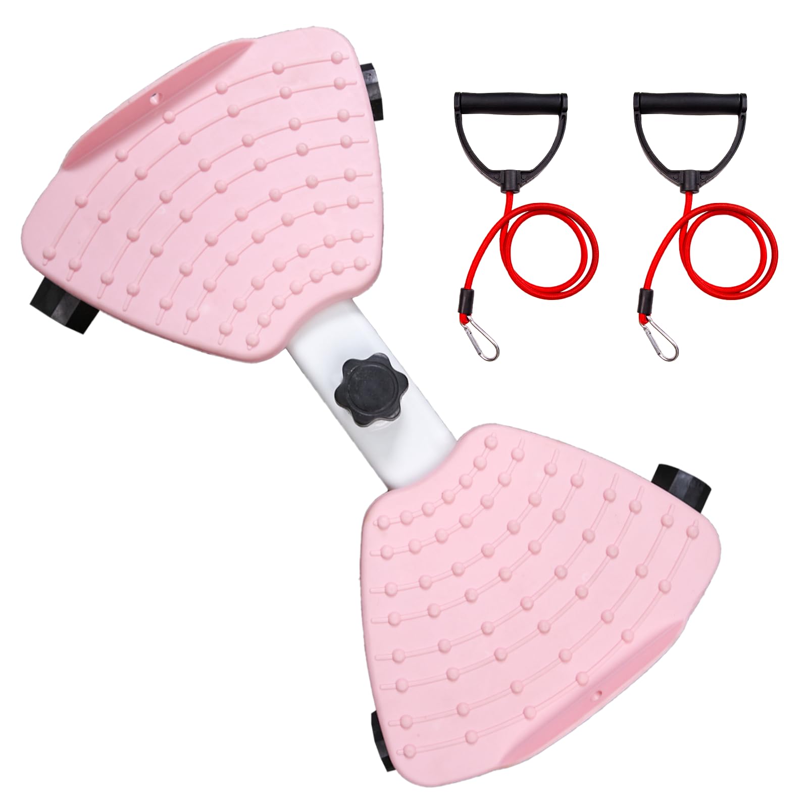 Waist Twister Machine With Resistance Bands - 300 Lbs Weight Capacity, Non-Slip Twist Board, Noiseless Ab Twister For Belly Fat