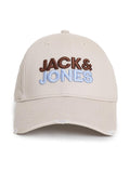Jack&Jones Beige Embroidered Text Cap